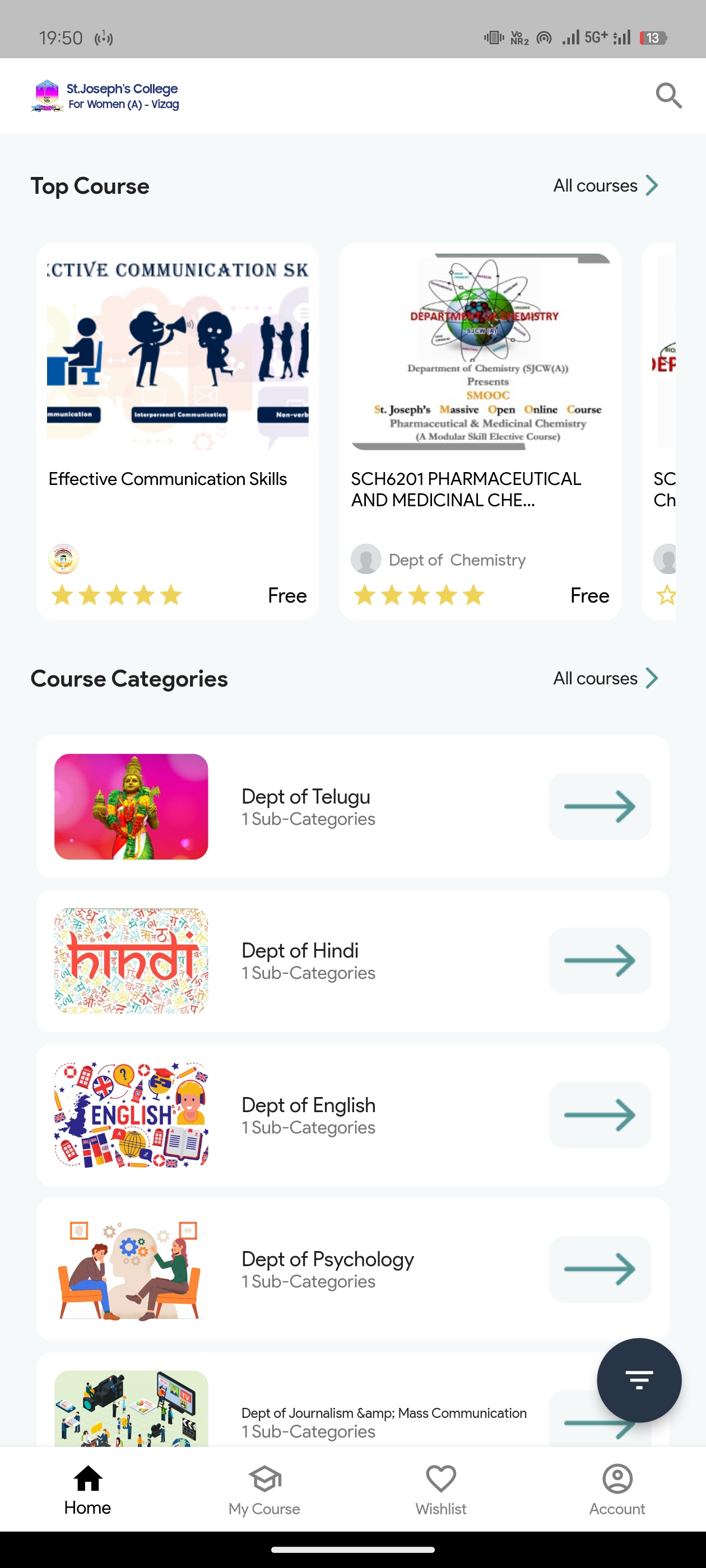 St.Joseph's LMS App